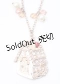 axes femme / お菓子の家ネックレス  アワピンク Y-25-07-11-028-AX-AC-SZ-ZY