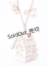 axes femme / お菓子の家ネックレス  アワピンク Y-25-07-11-028-AX-AC-SZ-ZY