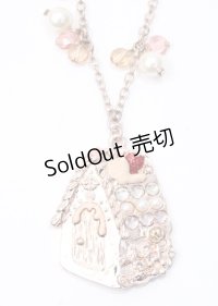 axes femme / お菓子の家ネックレス  アワピンク Y-25-07-11-028-AX-AC-SZ-ZY