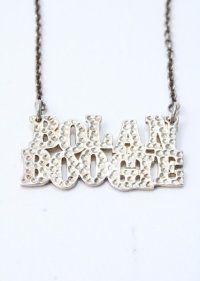 HYSTERIC GLAMOUR / MARC BOLANネックレス  シルバー Y-25-07-11-032-PU-AC-SZ-ZY