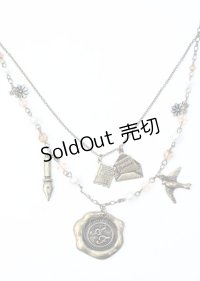axes femme / レターモチーフネックレス  Aゴールド Y-25-07-11-033-AX-AC-SZ-ZT