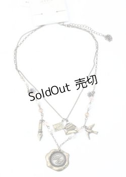 画像2: axes femme / レターモチーフネックレス  Aゴールド Y-25-07-11-033-AX-AC-SZ-ZT