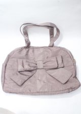 m petit by misako / ボストンバッグ  濃紫 Y-25-07-12-006-LO-BG-SZ-ZY