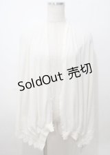 axes femme / ＵＶカット２ＷＡＹストール  白 Y-25-07-12-048-AX-TO-SZ-ZY