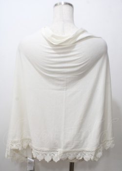 画像2: axes femme / ＵＶカット２ＷＡＹストール  白 Y-25-07-12-048-AX-TO-SZ-ZY