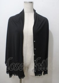 axes femme / 抗菌ＵＶカットストール  黒 Y-25-07-12-049-AX-ZA-SZ-ZY