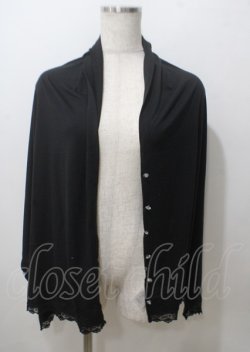 画像1: axes femme / 抗菌ＵＶカットストール  黒 Y-25-07-12-049-AX-ZA-SZ-ZY