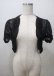 画像1: axes femme / レース半袖ボレロ M 黒 Y-25-07-12-051-AX-TO-SZ-ZY (1)
