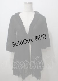 axes femme / イレヘムティアードカーデ M 黒 Y-25-07-12-052-AX-TO-SZ-ZY