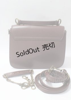 画像2: axes femme / 鍵×チェーンポシェット  ブラウン Y-25-07-12-007-AX-BG-SZ-ZY