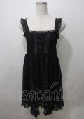 axes femme / 星座柄シフォン2WAYワンピース M 黒 Y-25-07-12-059-AX-OP-SZ-ZY