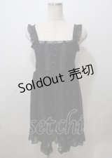 axes femme / 星座柄シフォン2WAYワンピース M 黒 Y-25-07-12-059-AX-OP-SZ-ZY