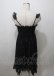 画像2: axes femme / 星座柄シフォン2WAYワンピース M 黒 Y-25-07-12-059-AX-OP-SZ-ZY (2)