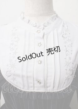 画像3: axes femme POETIQUE / エトワール刺繍ストライプワンピース  紺 Y-25-07-12-061-AX-OP-SZ-ZY