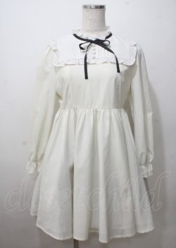 画像1: Ank Rouge / スクエアヨークワンピース  クリーム Y-25-07-12-062-CA-OP-SZ-ZY