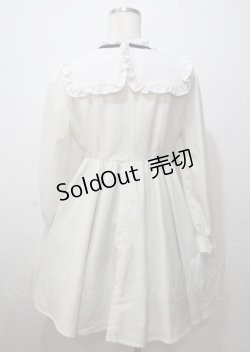 画像2: Ank Rouge / スクエアヨークワンピース  クリーム Y-25-07-12-062-CA-OP-SZ-ZT453