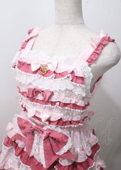 画像3: BABY,THE STARS SHINE BRIGHT / Bonbon Parfumジャンパースカート  ピンク Y-25-07-12-069-BA-OP-SZ-ZY