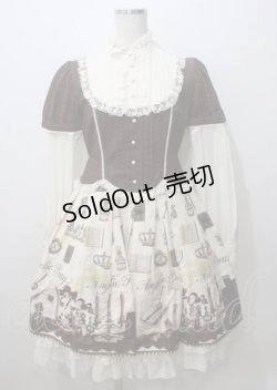 画像1: Angelic Pretty / Victorian Letterワンピース  アイボリー Y-25-07-12-072-AP-OP-SZ-ZY