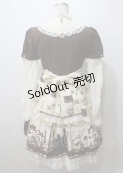 画像2: Angelic Pretty / Victorian Letterワンピース  アイボリー Y-25-07-12-072-AP-OP-SZ-ZY