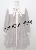 Amavel / スクエアセーラーストライプワンピース F ピンク Y-25-07-12-085-CA-OP-SZ-ZY