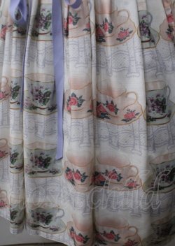 画像4: Leur Getter / Floral Teacup袖付ワンピース  オフ Y-25-07-12-086-LU-OP-SZ-ZY