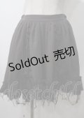 ATELIER PIERROT / Decay Gauze Skirt  グレー Y-25-07-12-094-EL-SK-SZ-ZY
