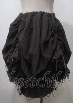 画像2: ATELIER PIERROT / Decay Gauze Skirt  グレー Y-25-07-12-094-EL-SK-SZ-ZY