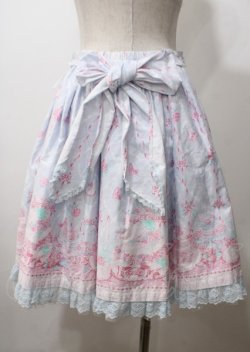 画像2: Angelic Pretty / メモリアルケーキスカート  サックス Y-25-07-12-095-AP-SK-SZ-ZY