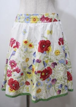 画像1: Jane Marple / Straycat's Gardenのフラッフィースカート M オフホワイト Y-25-07-12-099-JM-SK-SZ-ZY