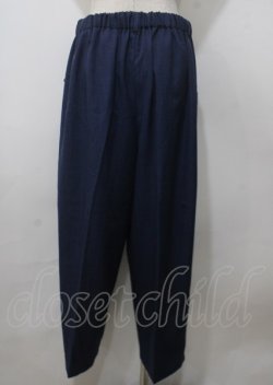 画像2: axes femme / ポケット刺 パンツ  紺 Y-25-07-12-106-AX-PA-SZ-ZY