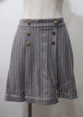 axes femme / ダブルボタンキュロット  グレー Y-25-07-12-107-AX-PA-SZ-ZY