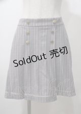 axes femme / ダブルボタンキュロット  グレー Y-25-07-12-107-AX-PA-SZ-ZY