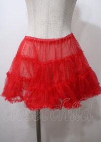 ACDC RAG / ミニチュールパニエ  赤 Y-25-07-12-110-PU-SK-SZ-ZY