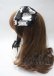 画像2: ALICE and the PIRATES / Dolly Ribbonヘッドドレス  黒×白レース Y-25-07-12-014-PA-AC-SZ-ZY (2)