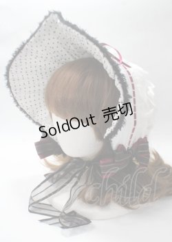 画像1: ALICE and the PIRATES / 気ままなKittyのボンネット  白 Y-25-07-12-015-PA-AC-SZ-ZY
