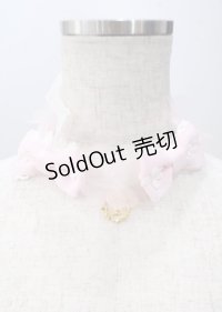BABY,THE STARS SHINE BRIGHT / はるちゃんの花舞うEternal Garden チョーカー  ピンク Y-25-07-12-003-BA-AC-SZ-ZY