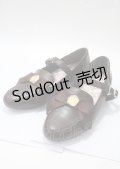 m petit by misako / NINA'Sコラボパンプス LL 中茶 Y-25-07-12-018-LO-SH-SZ-ZY