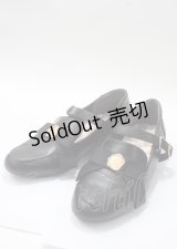 m petit by misako / NINA'Sコラボパンプス LL 濃黒 Y-25-07-12-020-LO-SH-SZ-ZY