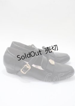 画像4: m petit by misako / NINA'Sコラボパンプス LL 濃黒 Y-25-07-12-020-LO-SH-SZ-ZY