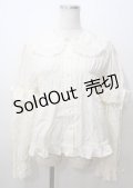 BABY,THE STARS SHINE BRIGHT / 袖取り外しベビードールブラウス  生成り Y-25-07-12-021-BA-BL-AS-ZY