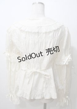 画像2: BABY,THE STARS SHINE BRIGHT / 袖取り外しベビードールブラウス  生成り Y-25-07-12-021-BA-BL-AS-ZY