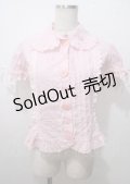 Angelic Pretty / ピンタックハートボタンブラウス(2008)  ピンク Y-25-07-12-022-AP-BL-SZ-ZY