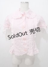 Angelic Pretty / ピンタックハートボタンブラウス(2008)  ピンク Y-25-07-12-022-AP-BL-SZ-ZY