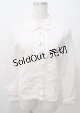 MILK / ムーンブラウス  ベビーピーチピンク Y-25-07-12-027-ML-BL-SZ-ZY
