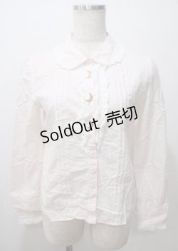 画像1: MILK / ムーンブラウス  ベビーピーチピンク Y-25-07-12-027-ML-BL-SZ-ZY