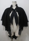 MARBLE / フィッシュテールマント  黒 Y-25-07-12-033-GO-TO-SZ-ZY