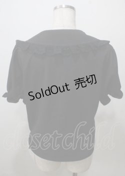 画像2: Ank Rouge / リボンボタンブラウス M 黒 Y-25-07-12-034-CA-BL-SZ-ZY