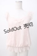 Penderie / リボンデザインシフォントップス 0 ピンク Y-25-07-14-033-LO-TO-SZ-ZY