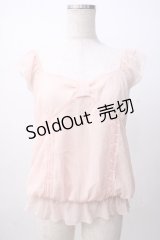 Penderie / リボンデザインシフォントップス 0 ピンク Y-25-07-14-033-LO-TO-SZ-ZY