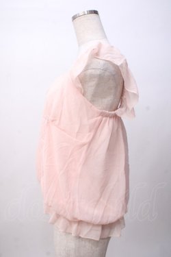 画像2: Penderie / リボンデザインシフォントップス 0 ピンク Y-25-07-14-033-LO-TO-SZ-ZY